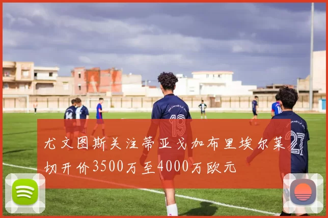 尤文图斯关注蒂亚戈加布里埃尔莱切开价3500万至4000万欧元
