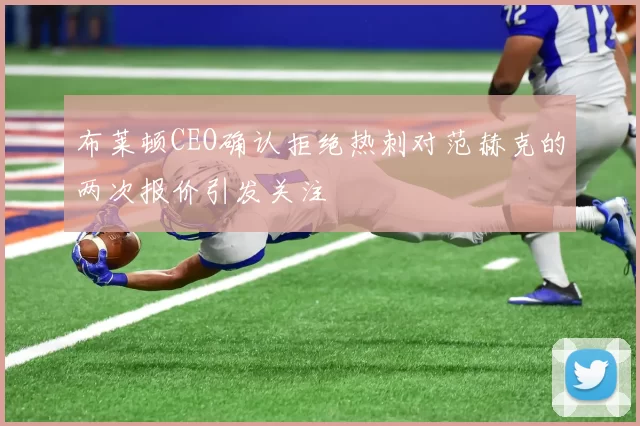布莱顿CEO确认拒绝热刺对范赫克的两次报价引发关注